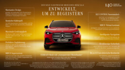 Der neue elektrische Mercedes-Benz GLA